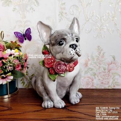TƯỢNG CHÓ BẰNG SỨ CAO CẤP